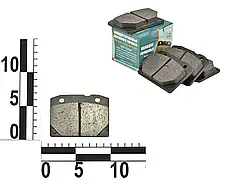 Колодка гальмівна передня ВАЗ 2101-07 (к-т 4 шт.) кор. уп.