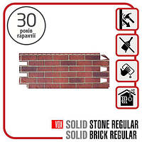 Цокольний сайдинг, фасадна панель VOX Solid Brick BRISTOL 1х0,42 м