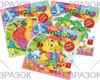 Книжка-аплікація "3D Мозаїка" МІКС АЦ-03