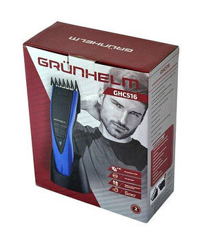 Машинка для стрижок Grunhelm GHC516 3 Вт чорно-синя, фото 2