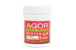 Полисахаридная маска для шкіри обличчя "Протекція", Agor.