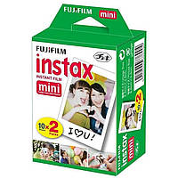 Фотопапір Fujifilm INSTAX MINI картридж для Instax mini 8, 9, 11, 90, 40, 50, 70, 25S (54х86мм 20шт)