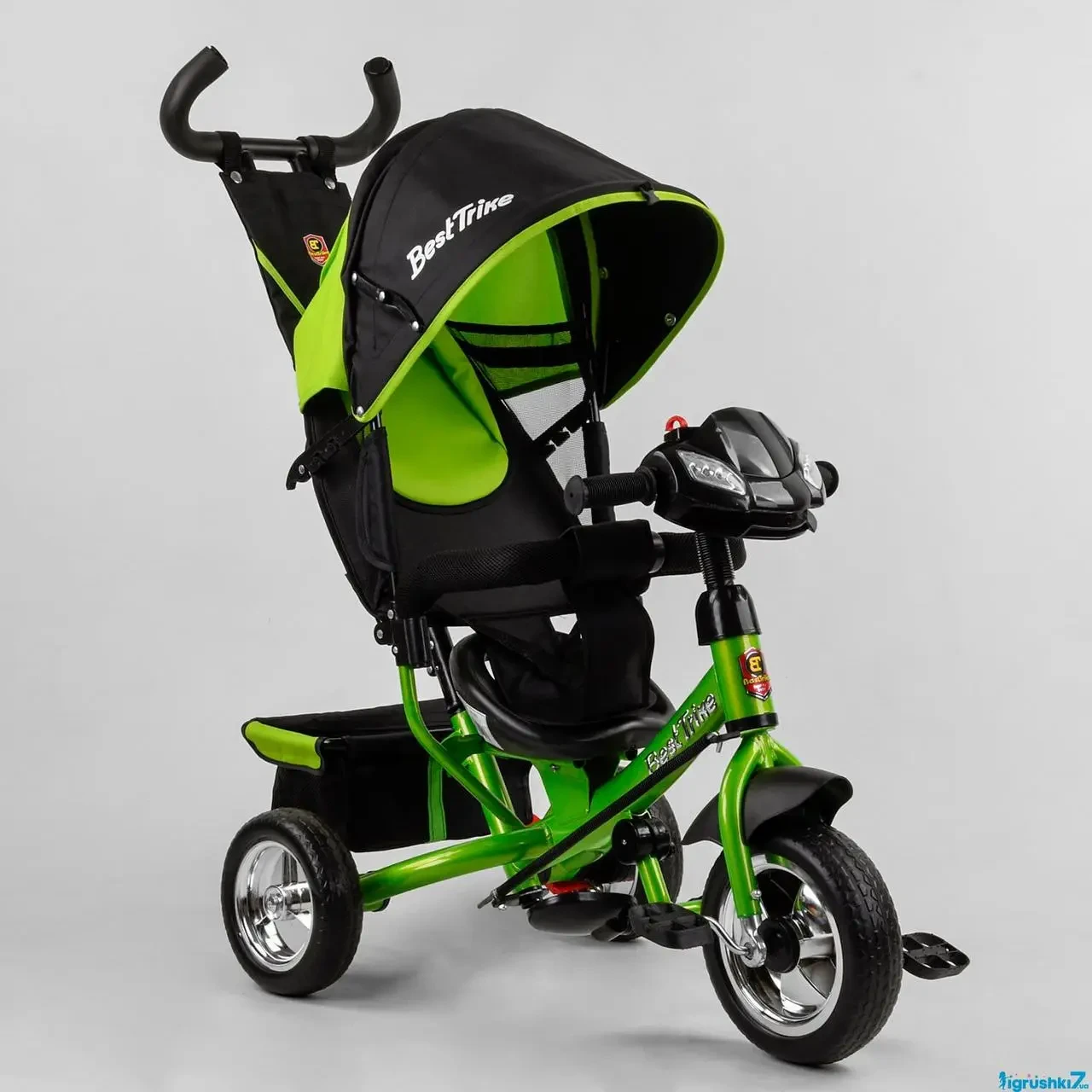 Дитячий триколісний велосипед Best Trike 6588 велосипед-коляска ровер, фото 1