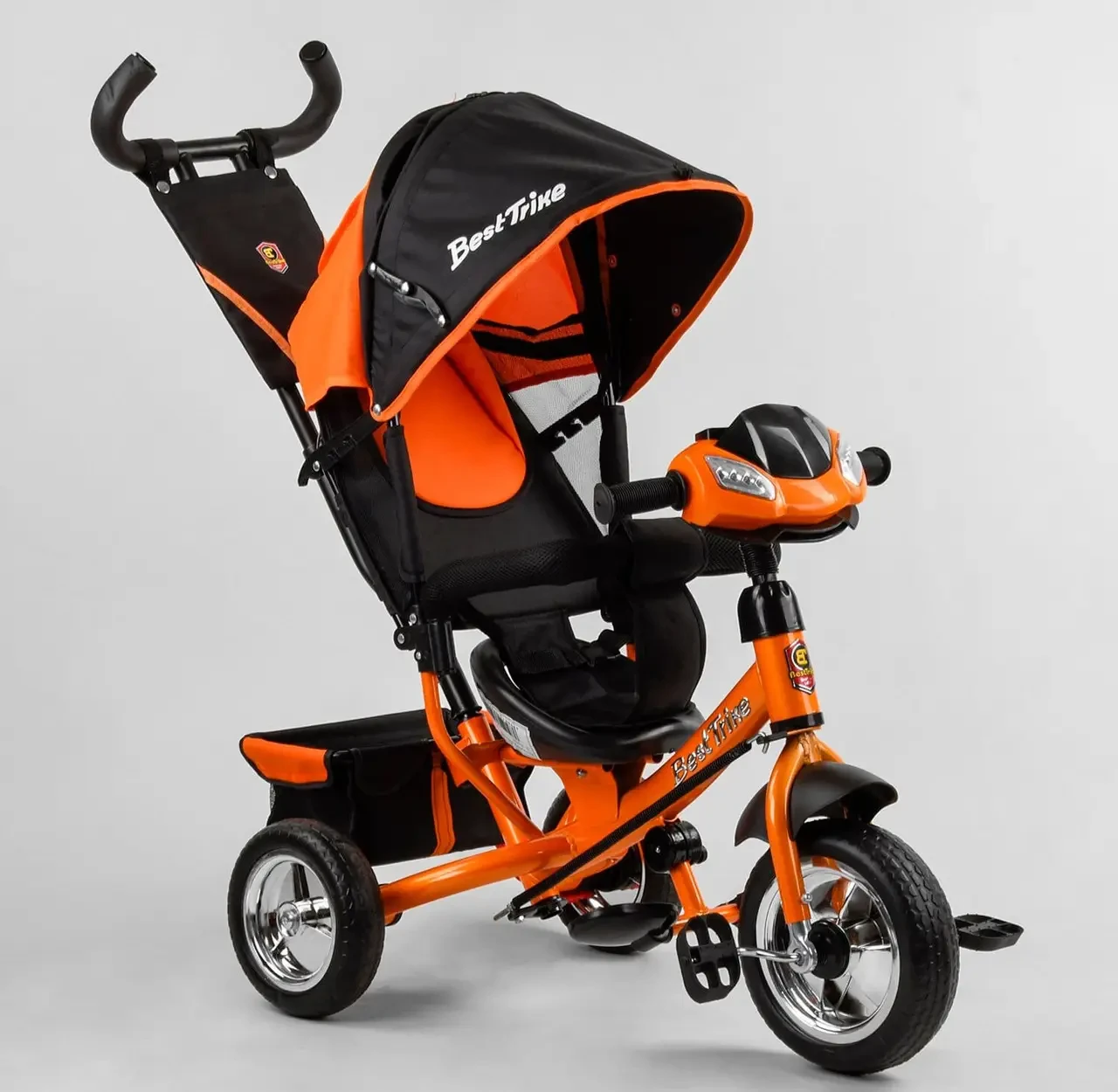 Дитячий триколісний велосипед Best Trike 6588 велосипед-коляска ровер, фото 1