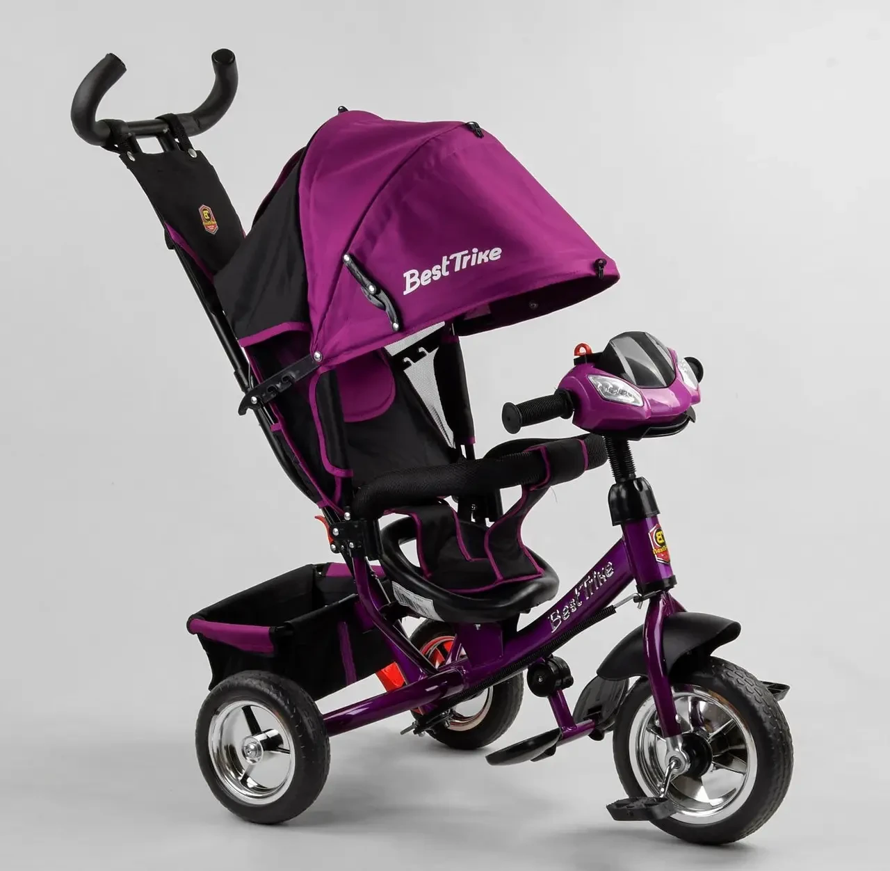 Дитячий триколісний велосипед Best Trike 6588 велосипед-коляска ровер, фото 1