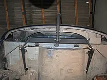 Фаркоп Renault Logan MCV 2013- (Рено Логан універсал) без підрізу бампера, фото 5