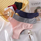 Трусики - бразиліани з бавовни, FINETOO, з м'якими тонкими швами