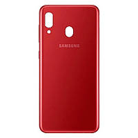 Задняя крышка Samsung Galaxy A20 2019 A205F красная Original PRC