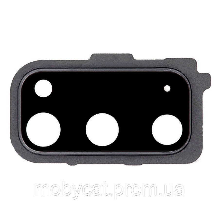 Скло камери Samsung Galaxy S20 G980F G981B (чорне у рамці), фото 1