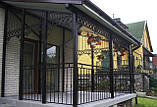Огородження - перила для терас, веранд, сходів, балконів, фото 6