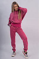 Теплий спортивний костюм жіночий Freever WF 5610 рожевий