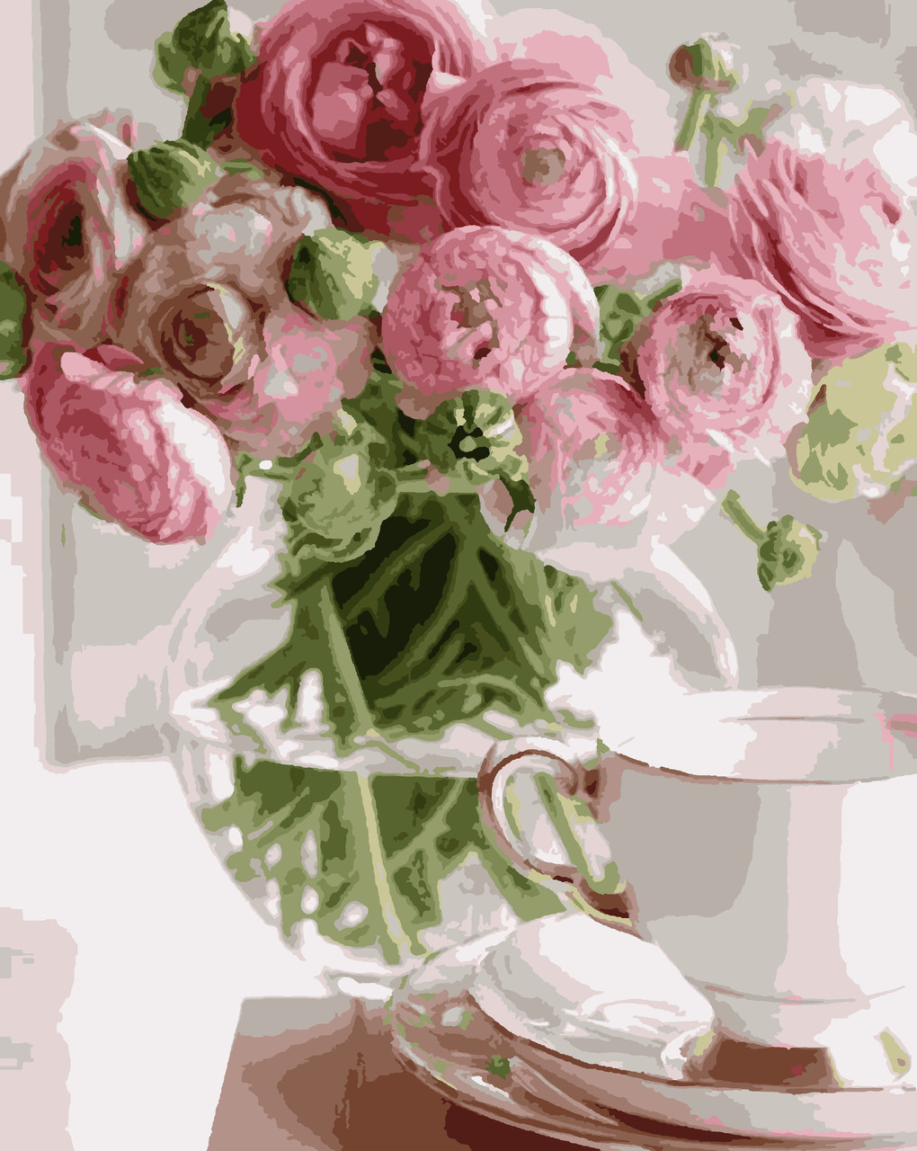 Картина за номерами "Приємне чаювання" 50*60 см