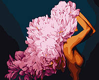 Картина по номерам "Цветущая красота в стиле Еми Джадд" 50*60 см, набор для творчества, Artmo, Украина