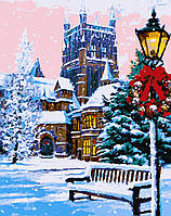 Картина по номерам "Зима в Вестминстере" 40*50 см, набор для творчества, Artmo, Украина
