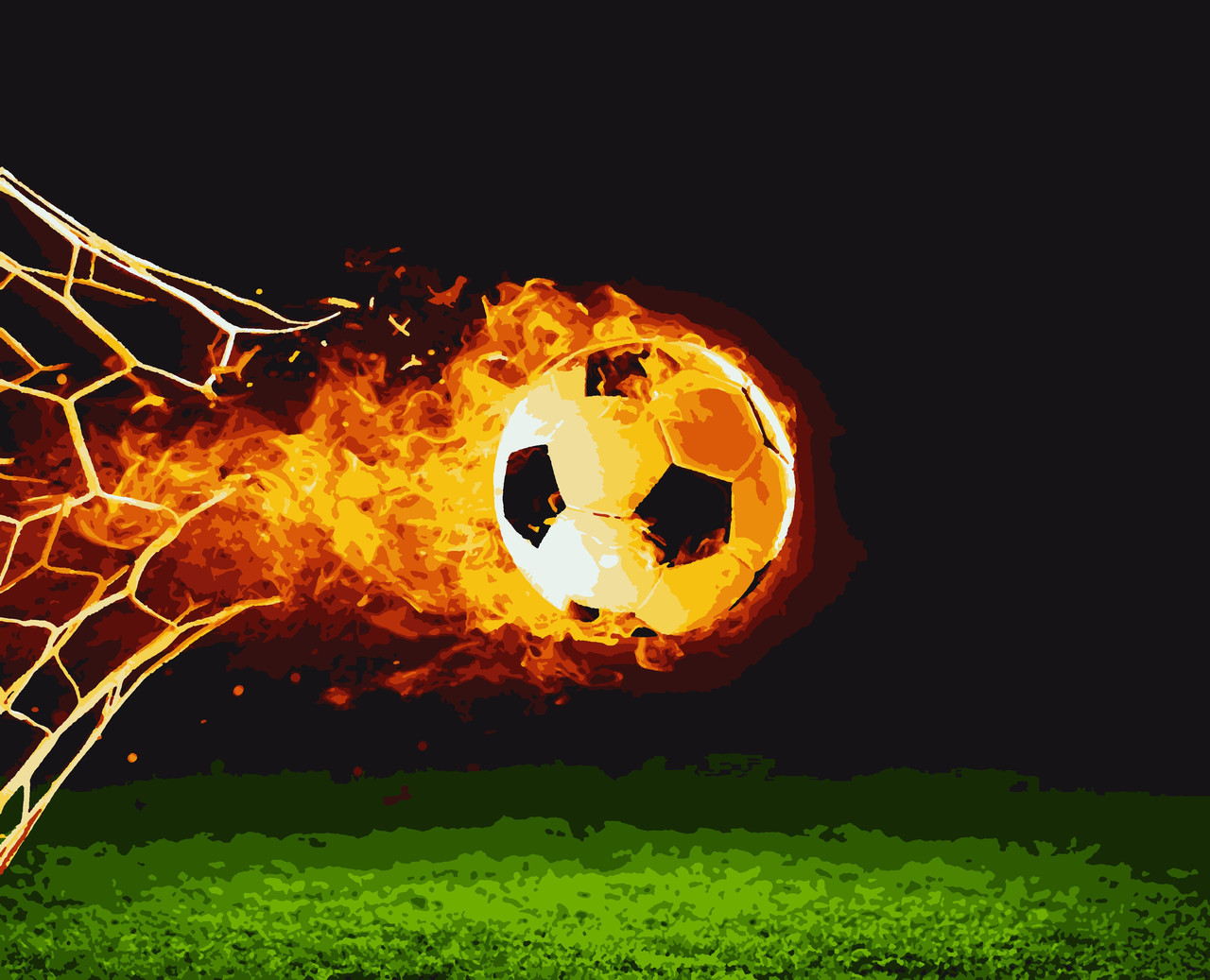 Картина за номерами "ГОЛ!" 40*50 см