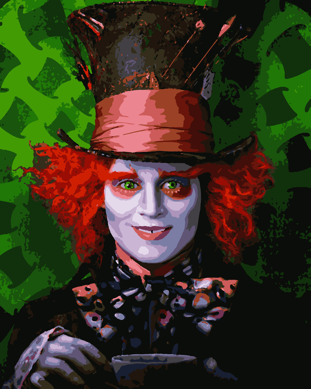 Картина за номерами "Капелюшник" 50*60 см