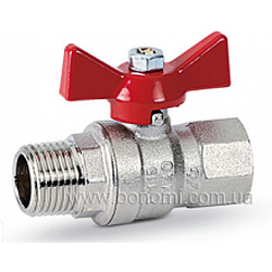 Кран кульовий 1/2" ВЗ посилений Missouri PN40 Bonomi (Італія)