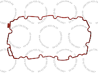 Прокладка піддону двигун Cummins ISF 2.8 Газель Бізнес Next УАЗ 4980644