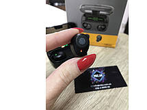 Навушники Bluetooth Realme M10W TWS з кейсом-повербанком для заряджання телефона Чорні, фото 3
