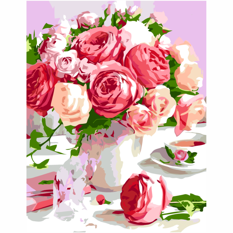Картина за номерами Rosa Start "Запашний букет" 35 х 45 см.