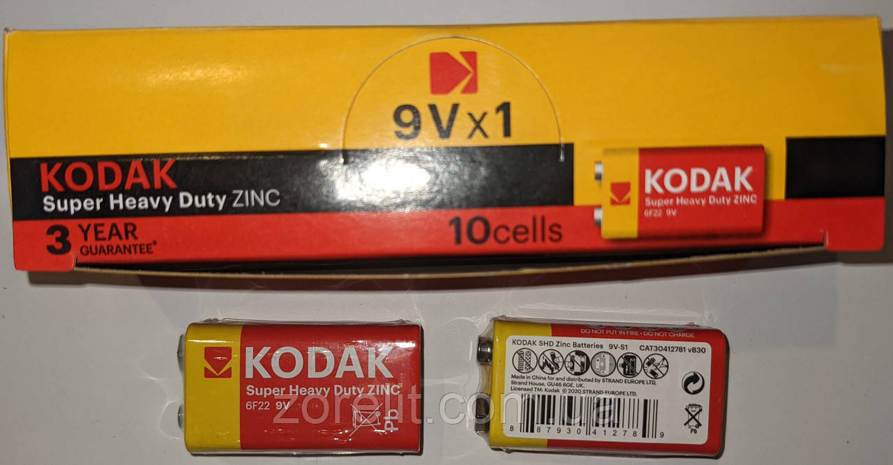Батарейка Kodak крона (1 шт.)