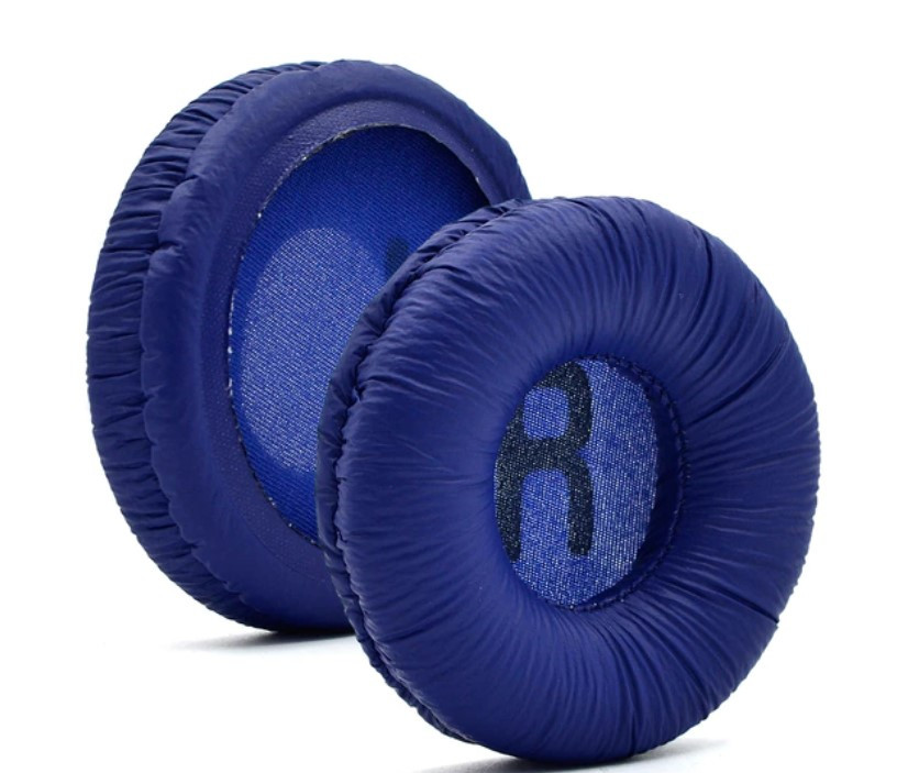 Амбушури JBL T500BT TUNE 510BT 570BT 520BT Tune 560BT T450BT JR300 JR 310 BT Колір Темно синій Navy Blue, фото 1