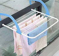 Знімна сушарка для одягу БЛАКИТНА Fold Clothes Shelf