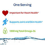 Омега 3-6-9 Puritan's Pride Triple Omega 3-6 Fish & Flax Oils 120 гелевих капсул, фото 5