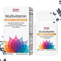 Вітаміни для жінок GNC Womens Multivitamin Energy & Metabolis 90 таблеток (каплетс)