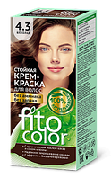 Стійка крем-фарба для волосся (колір шоколад 4.3 ) FITOCOLOR (термін придатності 01.24 р)