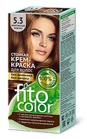 Стойкая крем-краска для волос (золотистый каштан 5.3) FITOCOLOR
