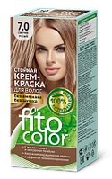 Стойкая крем-краска для волос (цвет светло-русый 7.0) FITOCOLOR (срок годности 01.24 г)