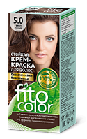 Стойкая крем-краска для волос (темно-русый 5.0 ) FITOCOLOR