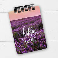 Блокнот на пружині A7 Happy time (BL7_20J030)