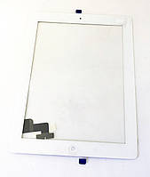 Тачскрін (сенсор) для iPad 2, білий, повний комплект, оригінал