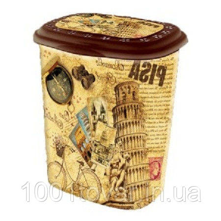 Бак для білизни Еlif, з малюнком "PISA"., фото 1