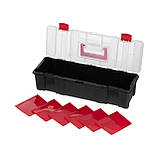 Органайзер 18", 7 комірок, 6 знімних перегородок, 460*165*122 мм INTERTOOL BX-4043, фото 3