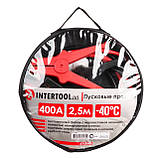 Пускові проводу 400А, 2.5 м, до -40°C, чохол INTERTOOL AT-3043, фото 4