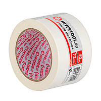 Стрічка малярна 72мм, 40м, біла INTERTOOL DM-7241