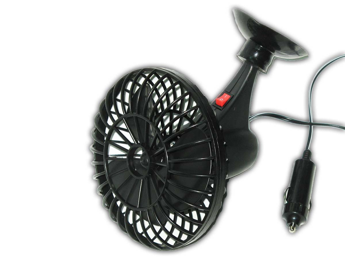 Вентилятор 5" HF-330 на присосці 12V