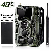 Фотопастка, мисливська камера Suntek HC-801LTE-LI, з вбудованим акумулятором, 4G, SMS, MMS