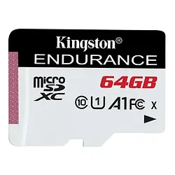 Карта памяті Kingston High Endurance SDCE/64GB 64GB microSDXC