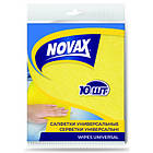 Promo Ціна! Серветки для прибирання Novax універсальні 10 шт. (4823058333786) - тільки на ZaGrosh.com.ua