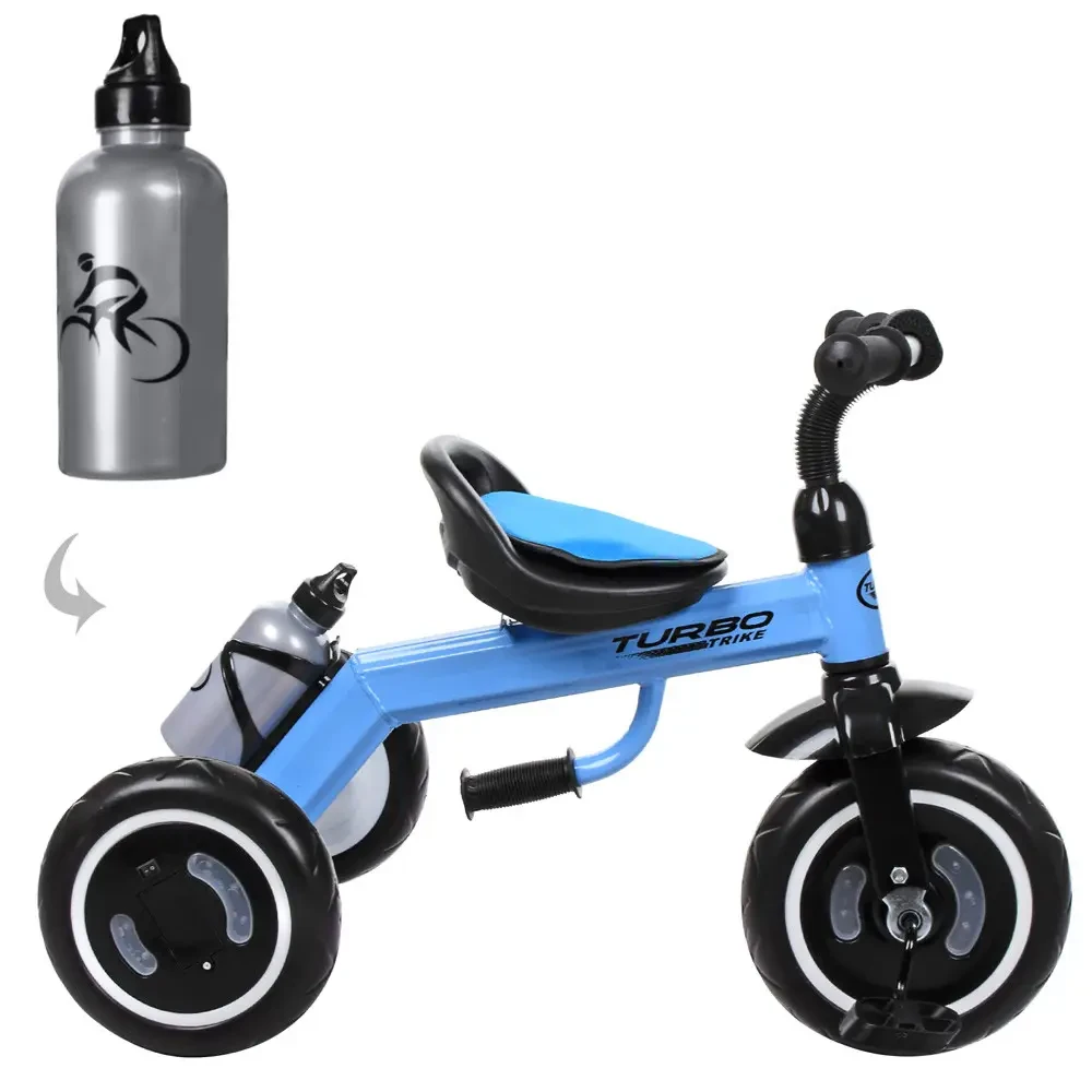 Дитячий триколісний велосипед Turbo Trike ровер підсвітка коліс, фото 1