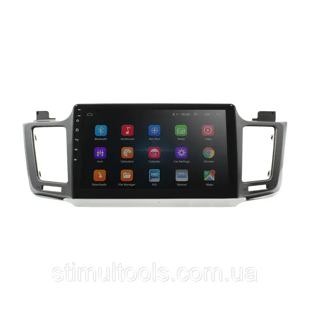 Штатна магнітола TOYOTA-RAV4 2012-2018 Android 10.1-2+16GB, фото 1