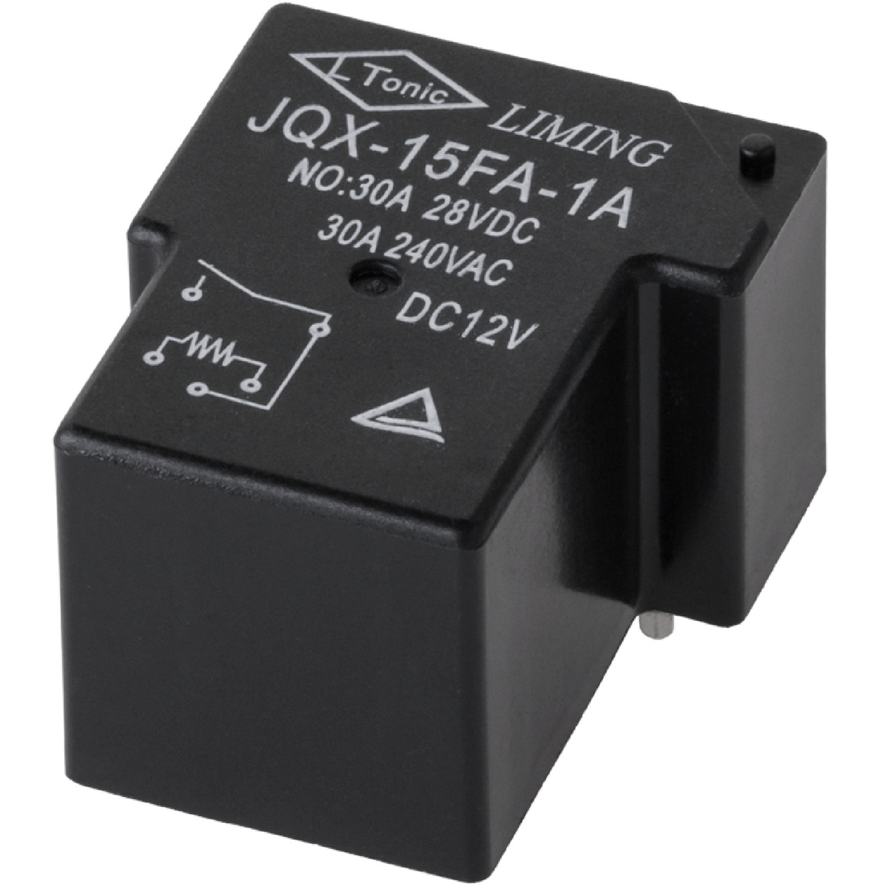Реле проміжне L Tonic JQX-15FA-1C 30A 12V DC SPDT (електромеханічне)