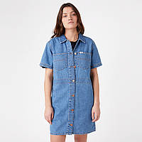 Платье джинсовое Wrangler CHORE DRESS Regular Fit (W23FZB26L) Голубой XS-00