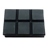 Форма силіконова для льоду Кубики, 6 комірок 5см з кришкою, фото 3