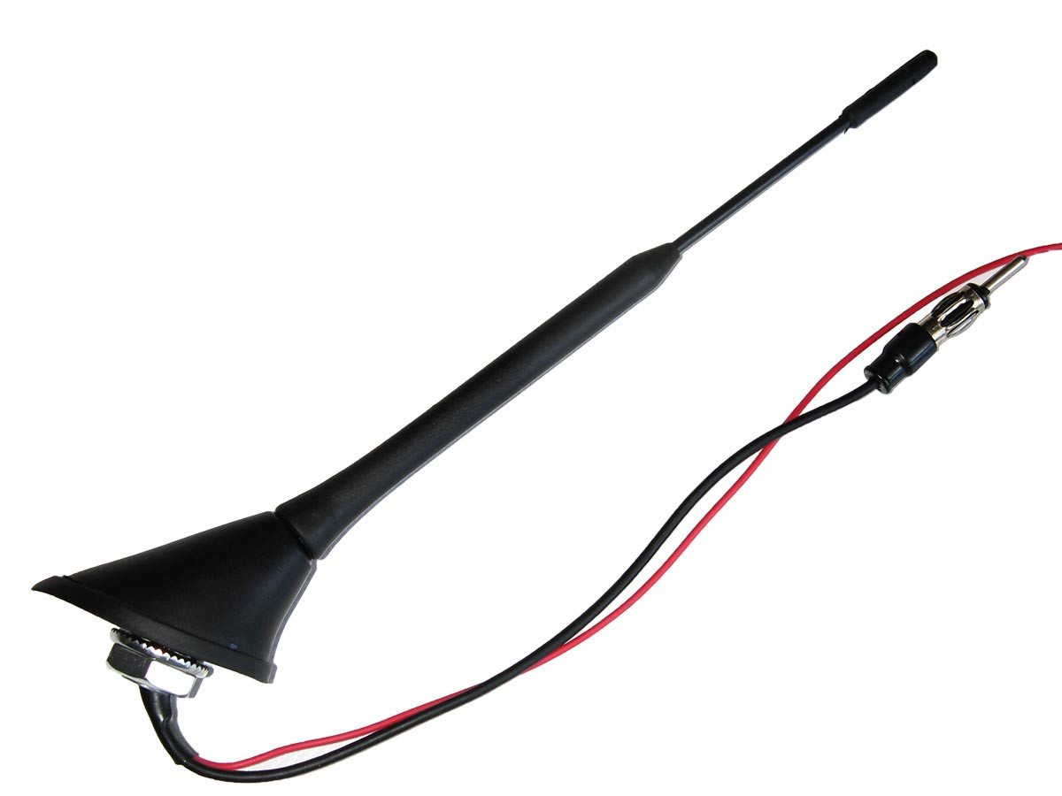 Антена врізна у дах Н-61129 з посилить/нахил 58° 0,22 м