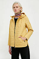 Стеганая женская куртка Finn Flare A20-32024-409 желтая XS